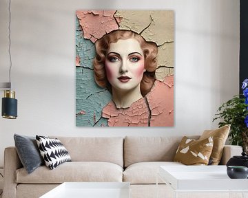 Fragmented Beauty van Wall Art Creations by Peter
