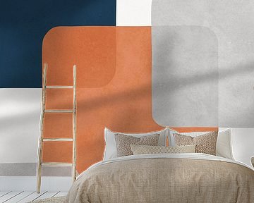 Expressionistische vormen 1 van Vitor Costa