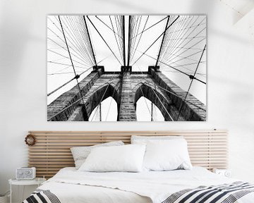 New York City, Brooklyn Bridge sur Stewart Leiwakabessy