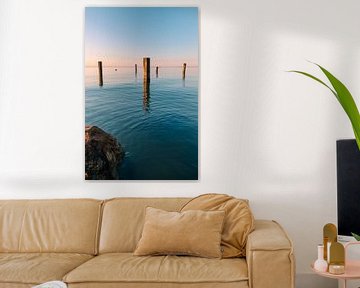 Kalmte van het water van Jessie Vermeer Art