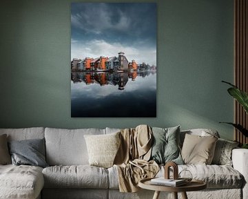 Winter in Reitdiephaven by Daniël de Jong