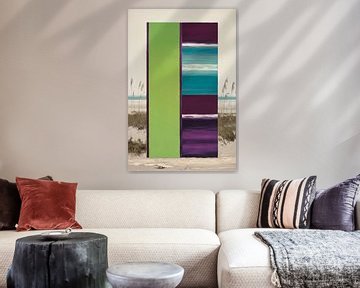 Abstract strand en geometrie van Art & Soul Creations