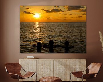 Sunset, Anantara Resort, Maldives by Travel Tips and Stories
