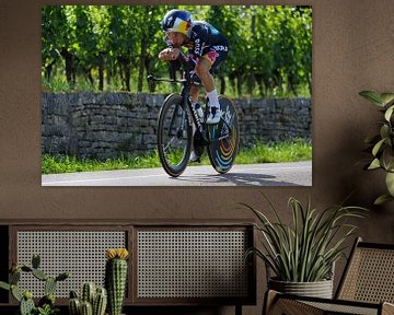 Primoz Roglic tijdrit tour 2024 van FreddyFinn
