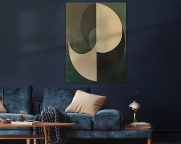 Abstract moderne vormen van Modern Collection