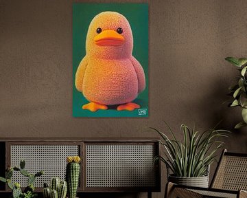 Soft Fuzz Duck Delight van OMG Art