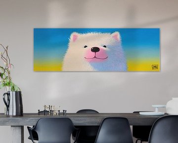 Smiling Cloud Pup van OMG Art