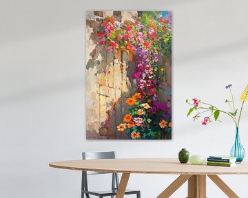 Fleurs murales en fleurs sur Poster Art Shop