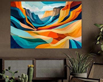 Colourful gorges by Poster Art Shop