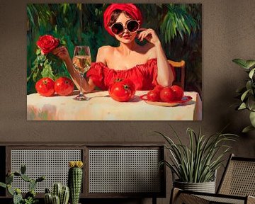 Fruitige elegantie van Poster Art Shop