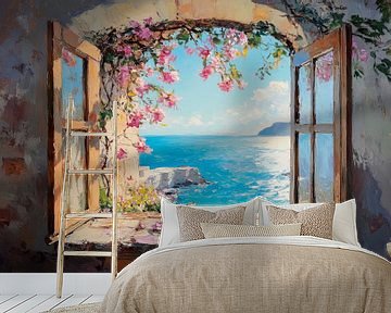 Sea view window by Poster Art Shop