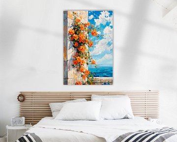 Blooming wall by Poster Art Shop