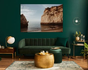Canvas Print Landschapsfoto Portimão, Algarve - Portugal Kustkunst