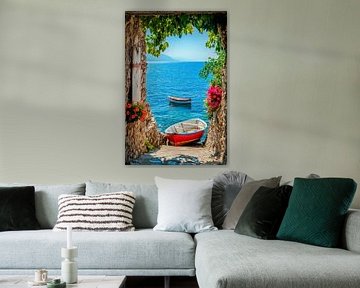 Vue sur la mer sur Poster Art Shop