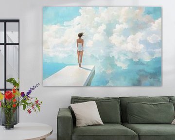 Dromerige stilte van Poster Art Shop