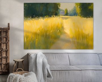 Champ d'or sur Poster Art Shop