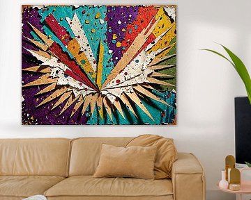 Abstract collage