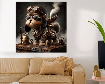hondje met vleugels van Bernhard Karssies