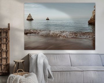 Canvas Print Landschapsfoto Portimão, Algarve - Portugal Kustkunst