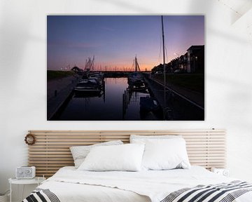 Avondzon haven Ouddorp van Anneke Grinwis