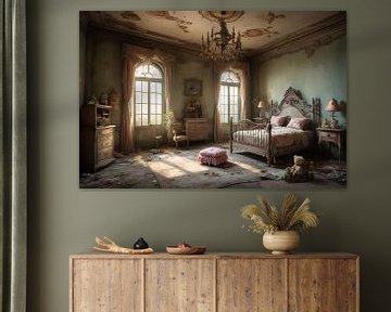 Slaapkamer van een meisje... van Ans Bastiaanssen