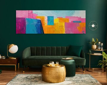 Abstract modern van Abstract Schilderij