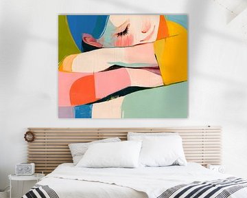 Stille Farbsymphonie von Blickfänger Gemälde