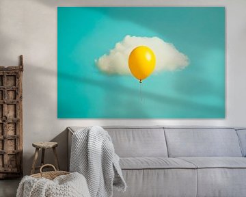 Cloud balloon by Poster Art Shop