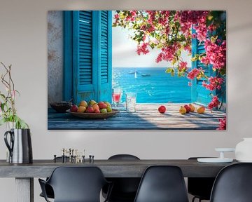 Sea view fruits by Poster Art Shop