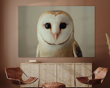 Kruipende uil van Poster Art Shop