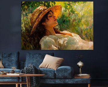 Zomerse rust van Poster Art Shop
