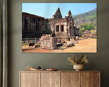 The majestic remains of Vat Phu in Champasak by Frank Photos