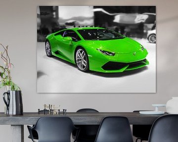 Lamborghini Aventador Groen van Ronald George