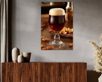 Bier en snacks van Poster Art Shop