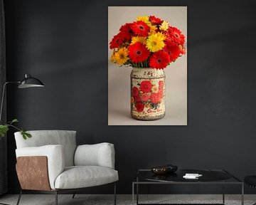 Vintage bouquet by Poster Art Shop