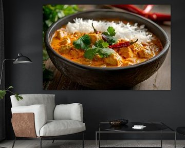 Curry met rijst van Poster Art Shop