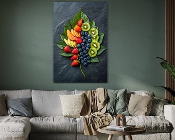 Fruitblad ontwerp van Poster Art Shop