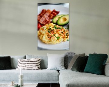 Ontbijtbord van Poster Art Shop