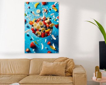 Fruitige explosie van Poster Art Shop