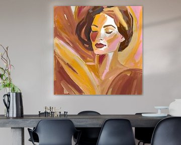 Acryl lady van FoXo Art