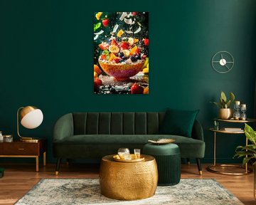 Fruitige explosie van Poster Art Shop