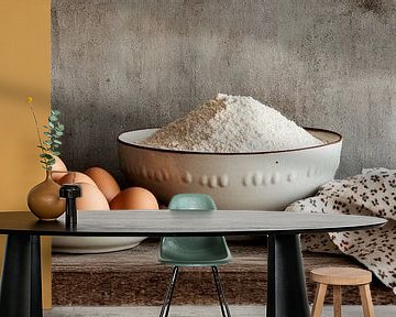 Bak ingrediënten keuken van Poster Art Shop