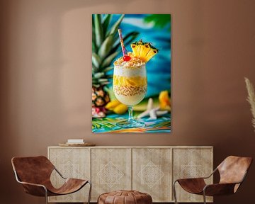 Fruitige cocktail van Poster Art Shop