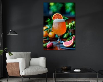 Fruitige cocktail van Poster Art Shop