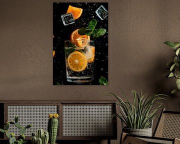 Verfrissend drankje van Poster Art Shop