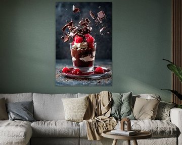 Chocolade mok van Poster Art Shop