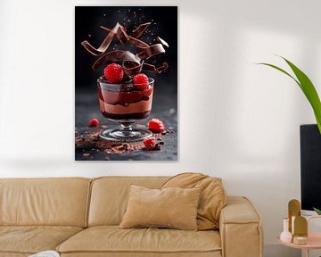 Chocolade droom van Poster Art Shop