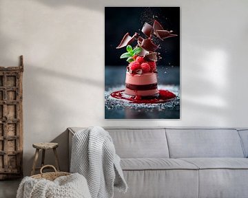 Chocolade creatie van Poster Art Shop