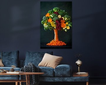 Groentebomen van Poster Art Shop