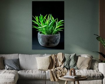 Grüne Pflanze von Poster Art Shop